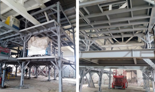 Монтажні роботи універсального крупозаводу