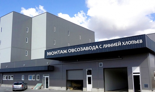 Монтаж овсозаводу з лінією пластівців «під ключ» в Європі від АГРО-СІМО-МАШБУД