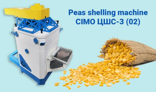 Export of pea processing equipment