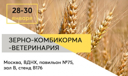 Приглашаем посетить наш стенд на выставке «Зерно-Комбикорма-Ветеринария 2020»