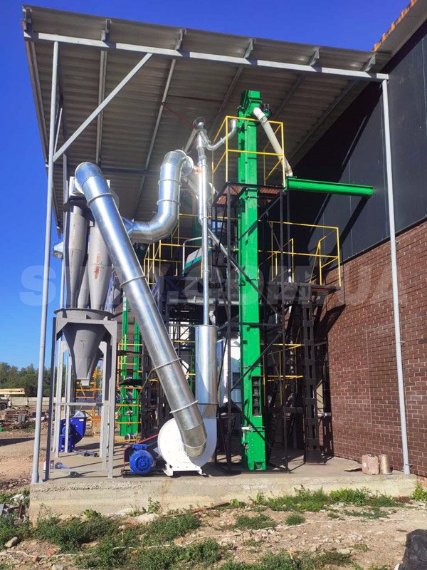 Processing Mill Development of flour mill production. New mills and equipment for ...