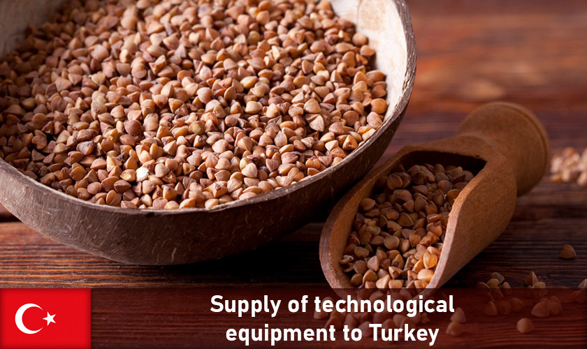 equipment for buckwheat processing