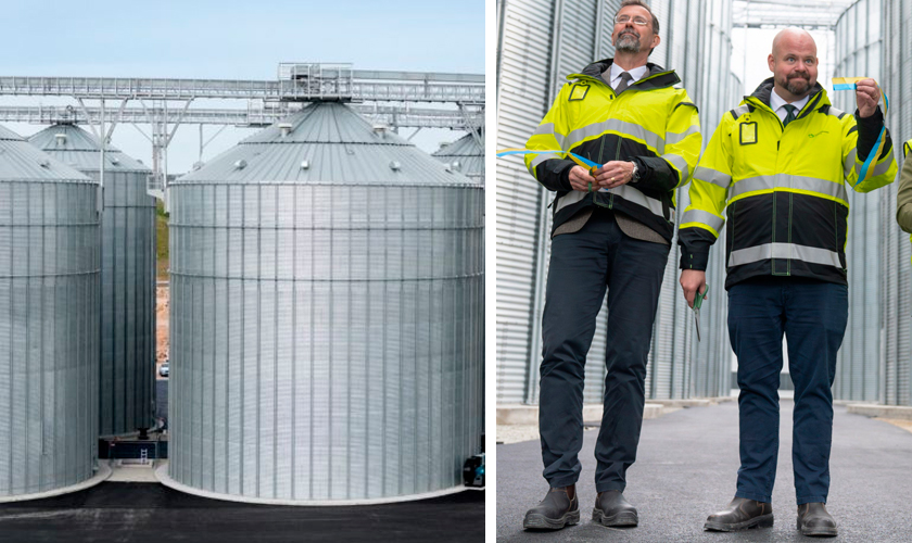 зерновой комплекс Швеция