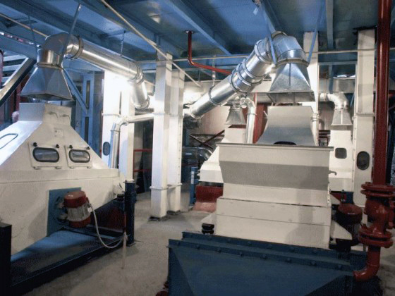 Oat groats mill and “Hercules” oat flakes production line